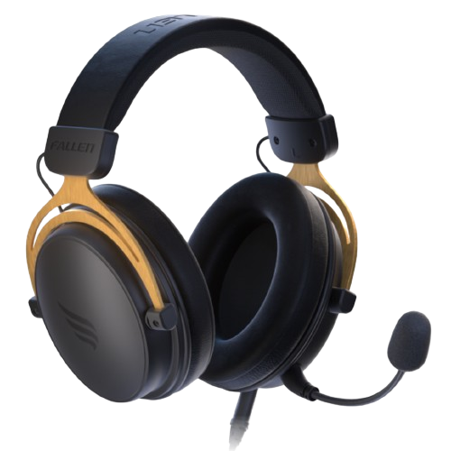 audifonos fallen gear pantera pro preto